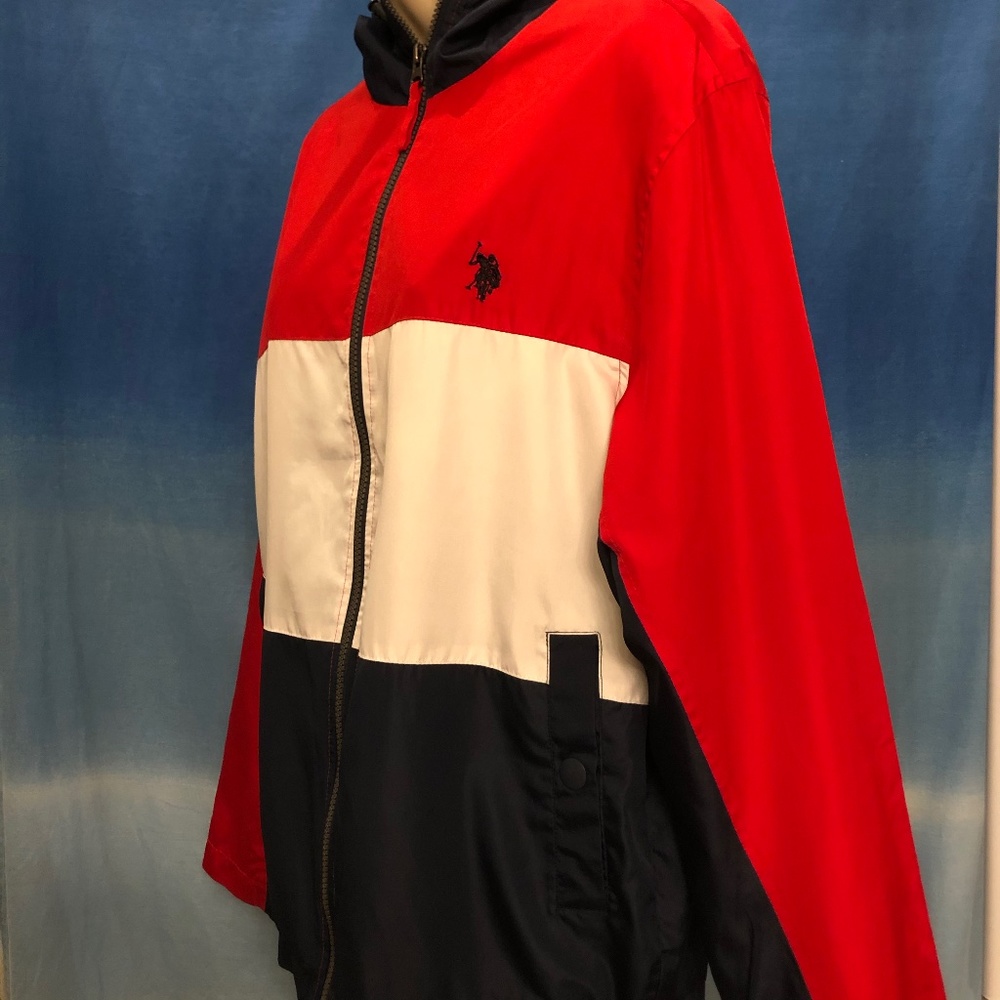 Red White & Blue U.S. Pollo Rainjacket - Picture 5 of 7